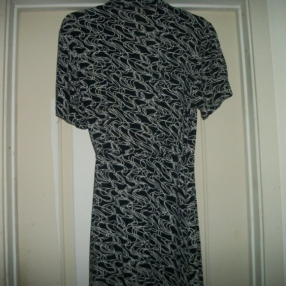 Y2K STYLED DRESS ITS A WRAP FROM THE 90S X LG - Picture 7 of 8